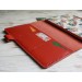 Red soft leather A5 Hobonichi cover