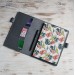 Dark gray leather A5 Hobonichi Cousin cover