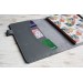 Dark gray leather A5 Hobonichi Cousin cover