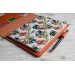 Orange leather Hobonichi A5 cover