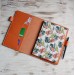 Orange leather Hobonichi A5 cover