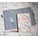 Light gray leather Hobonichi cover A5