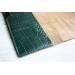 Green croco leather Hobonichi cover A5