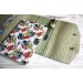Light olive croco trifold leather Hobonichi cover A5