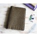 Khaki croco leather Hobonichi cover A5