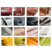 Light olive croco trifold leather Hobonichi cover A5