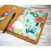 Yellow leather Hobonichi cover A5