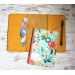 Yellow leather Hobonichi cover A5