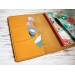 Yellow leather Hobonichi cover A5