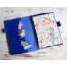 Sapphire blue leather Hobonichi cover A5