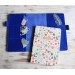 Sapphire blue leather Hobonichi cover A5