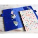 Sapphire blue leather Hobonichi cover A5