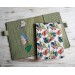 Olive green leather Hobonichi cover A5