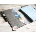Gray croco leather Hobonichi cover A5