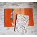 Pumpkin croco leather Hobonichi cover A5