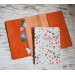 Pumpkin croco leather Hobonichi cover A5