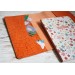 Pumpkin croco leather Hobonichi cover A5