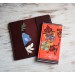 Burgundy leather Hobonichi Weeks cover
