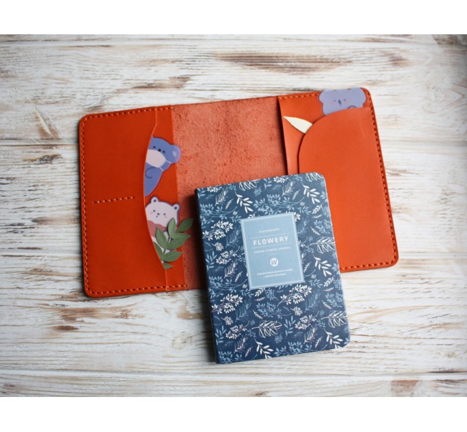 Orange Hobonichi planner cover A6