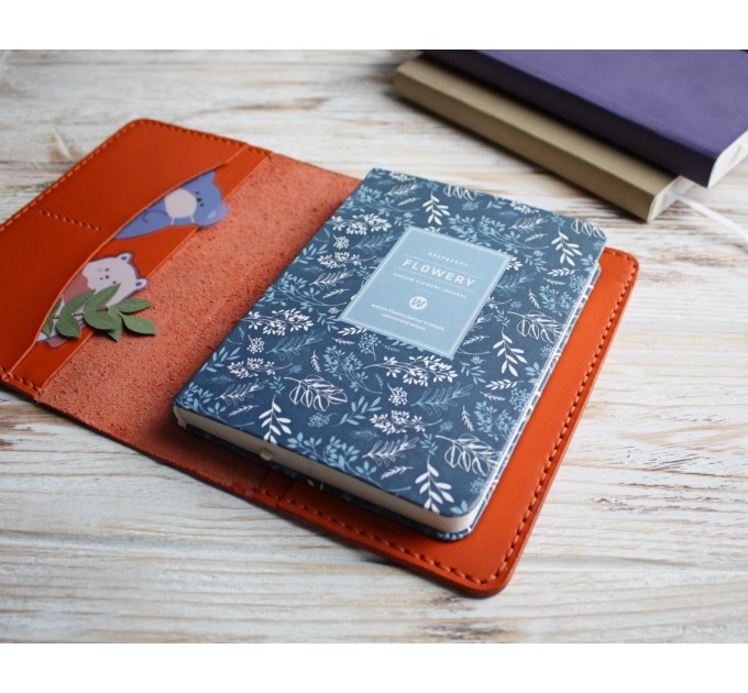 Orange Hobonichi planner cover A6
