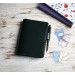 Dark green leather a6 Hobonichi Techo cover