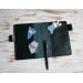 Dark green leather a6 Hobonichi Techo cover