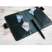 Dark green leather a6 Hobonichi Techo cover