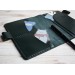 Dark green leather a6 Hobonichi Techo cover