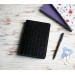 Black croco print Hobonichi planner cover A6