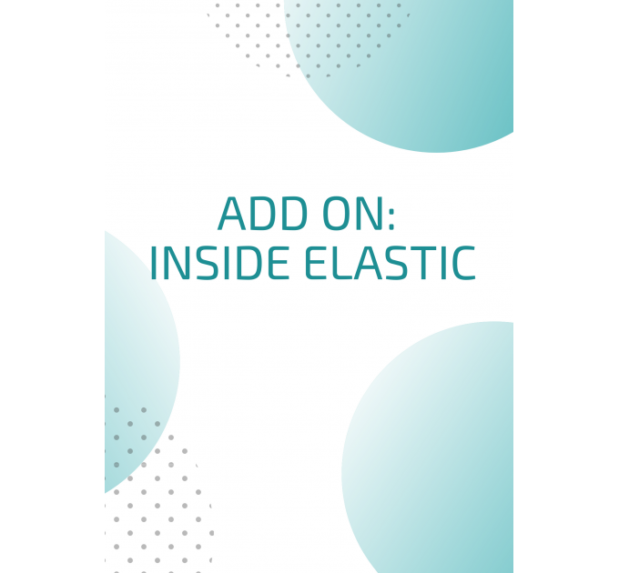 Add on inside elastic for planner cover