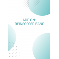 Add on reinforcer band for planner cover