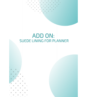 Add on suede lining for planner