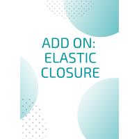 Add on elastic closure for planner cover