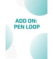 Add on pen loop for planner cover