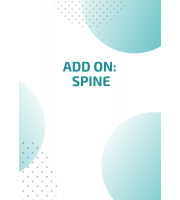 Add on spine for planner cover