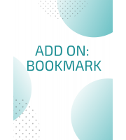 Add on bookmarks for planner cover