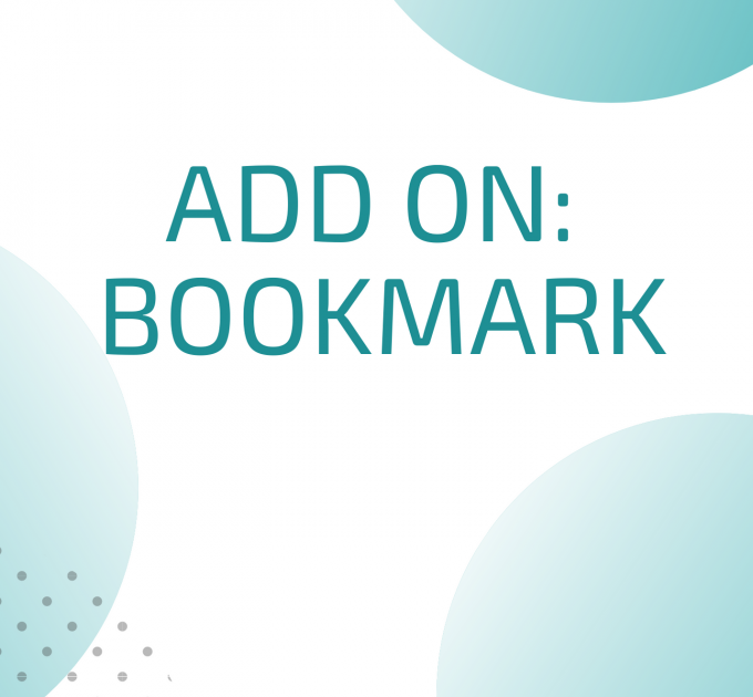 Planner Bookmark - Add-On