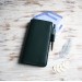 Green leather Hobonichi Weeks cover