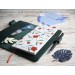 Green leather Hobonichi Weeks cover