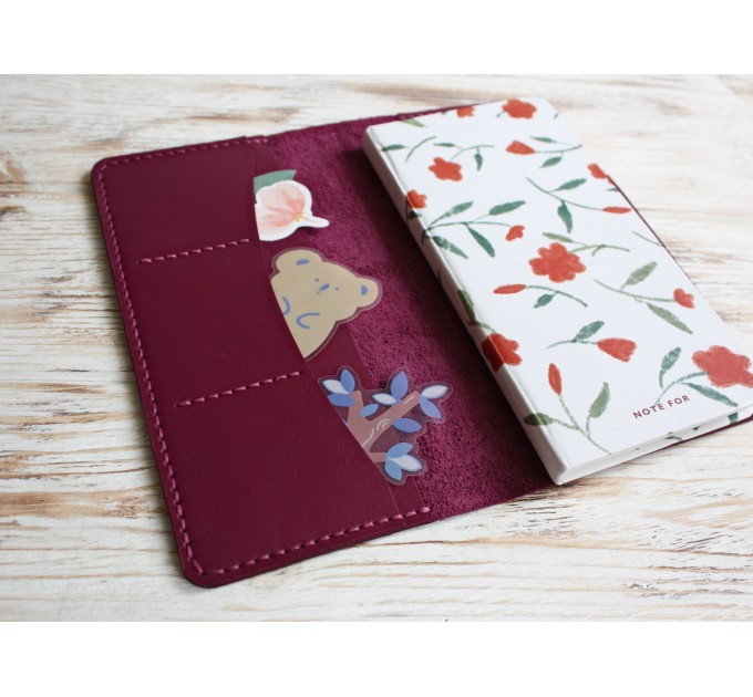 Magenta leather Sterling Ink 2024 cover N2 weeks
