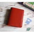 Orange leather Sterling Ink 2024 cover A6