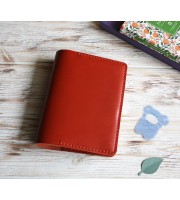 Orange leather Sterling Ink 2024 cover A6