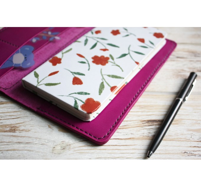 Fuchsia leather Sterling Ink 2024 cover N2 weeks
