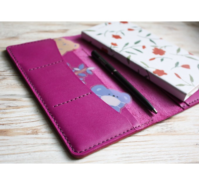 Fuchsia leather Sterling Ink 2024 cover N2 weeks