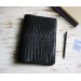 Black croco leather Wonderland222 cover