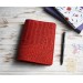 Red croco leather Wonderland222 cover