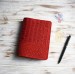 Red croco leather Wonderland222 cover