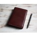 Burgundy leather Wonderland222 cover
